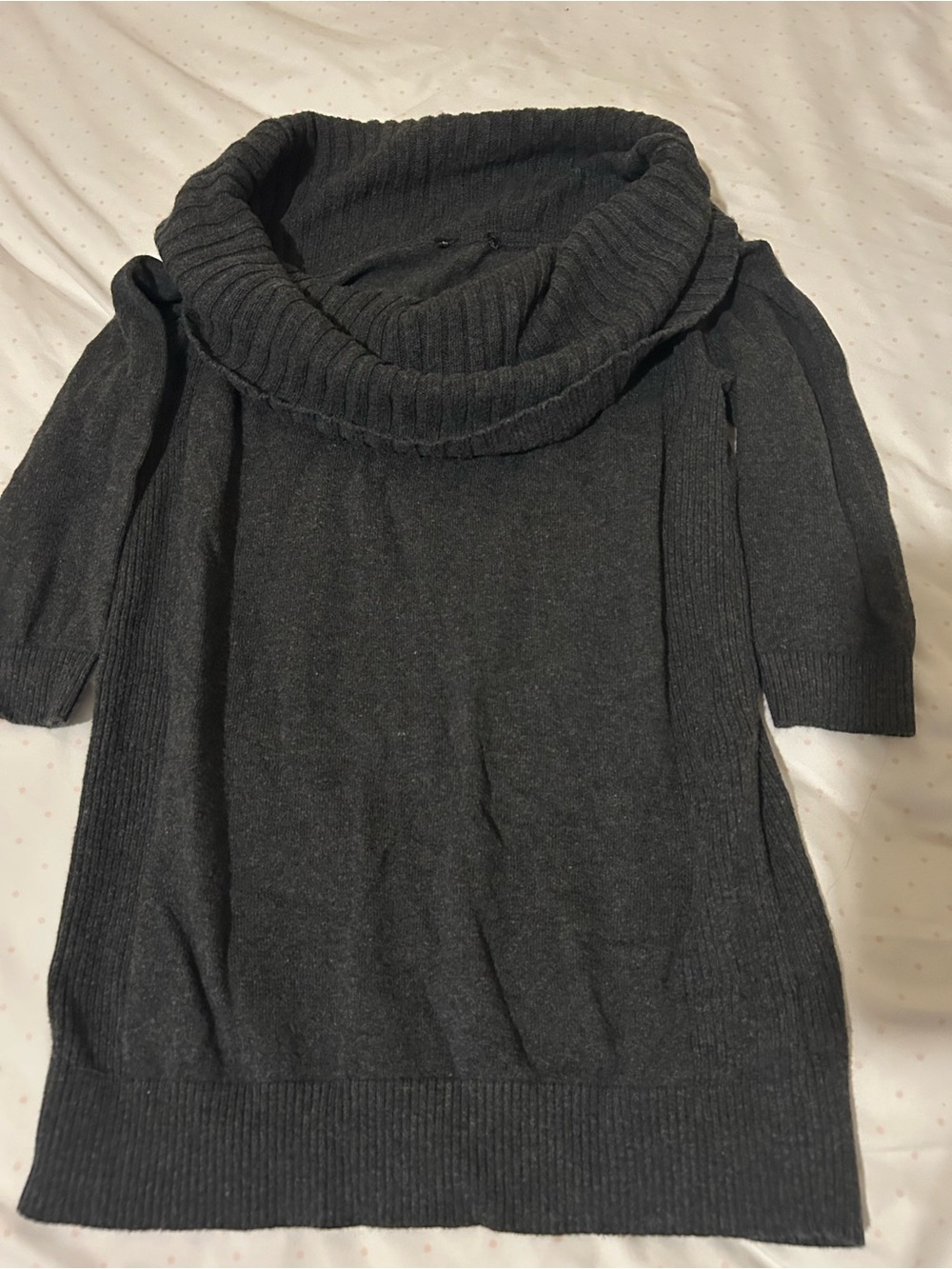 Cowl neck shirt